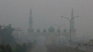 Kabut Asap Selimuti Kabupaten Pelalawan