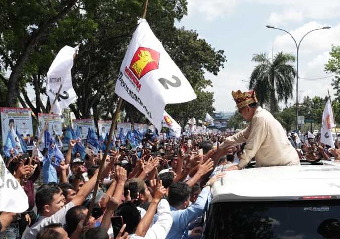 Prabowo ke Riau, Masyarakat Sangat Antusias