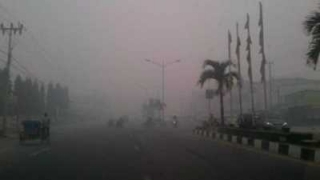 Kabut Asap Selimuti Wilayah Dumai