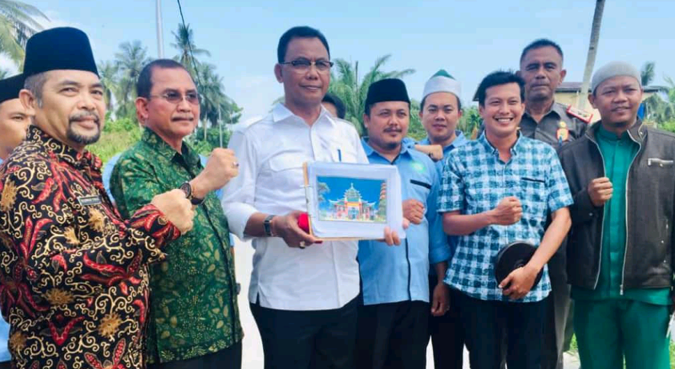 Pemkab Rohil Bangun Mesjid Standard Internasional