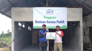 Pembangunan MCK Musholla At-Tiin Terhenti Karena Biaya, Rumah Yatim Riau Salurkan Bantuan