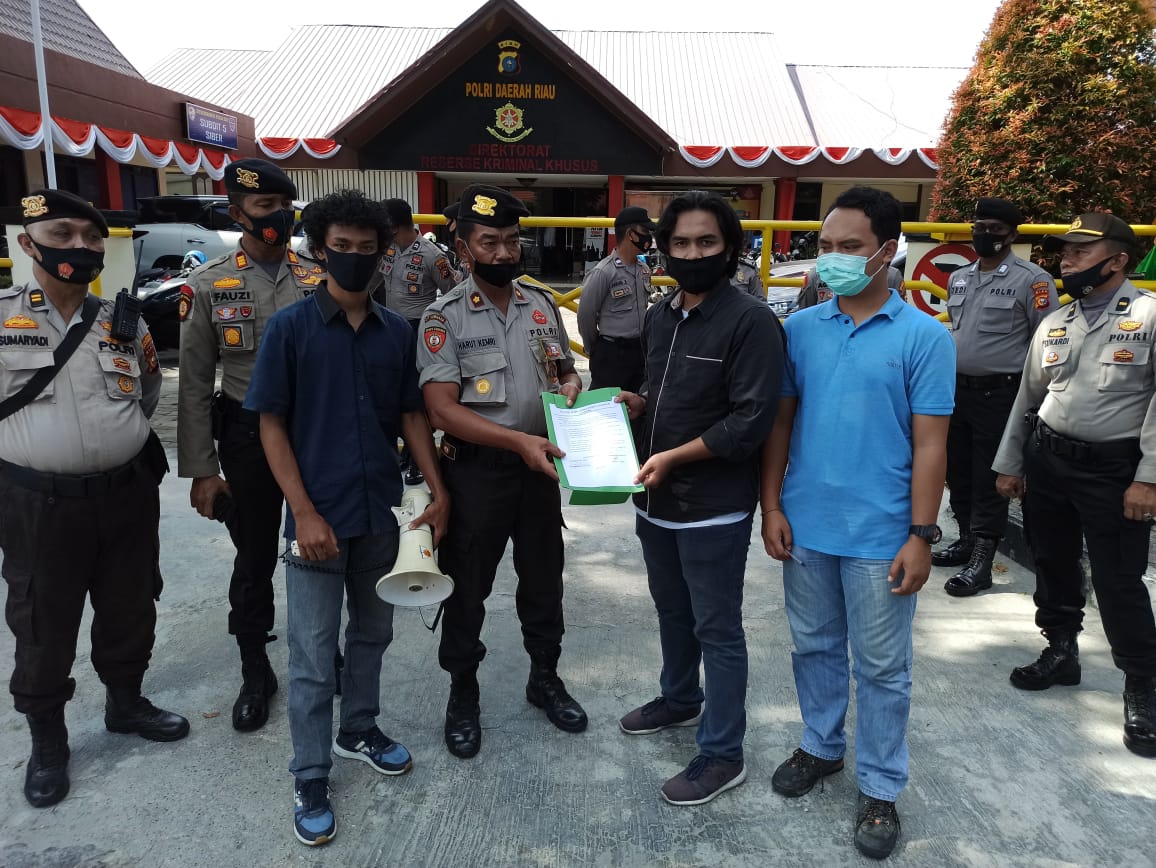 AMPER TURUN AKSI TERKAIT MARAKNYA GELPER DI KUANSING