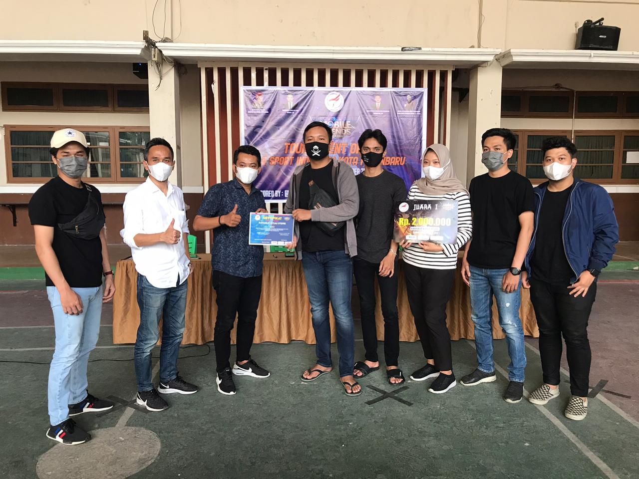 Ini Dia Pemenang Turnamen Mobile Legends Bang Bang ESI Kota Pekanbaru