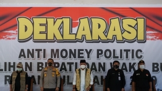 Anggota Bawaslu RI dan Kapolda Riau Lepas 50 Armada Tim Patroli Money Politic di Rokan Hulu