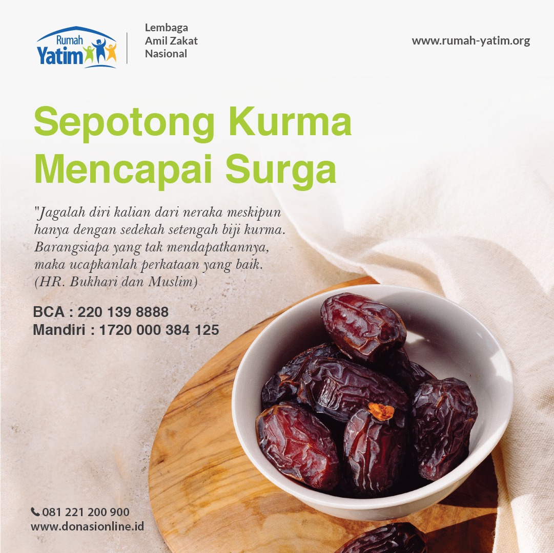 Sepotong Kurma Mencapai Surga 