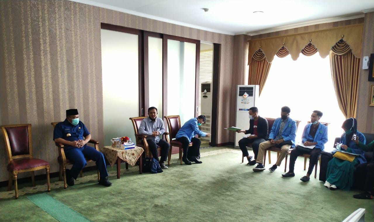 Bupati Kampar Siap Mendukung Penuh Program Mahasiswa Kecamatan Tambang