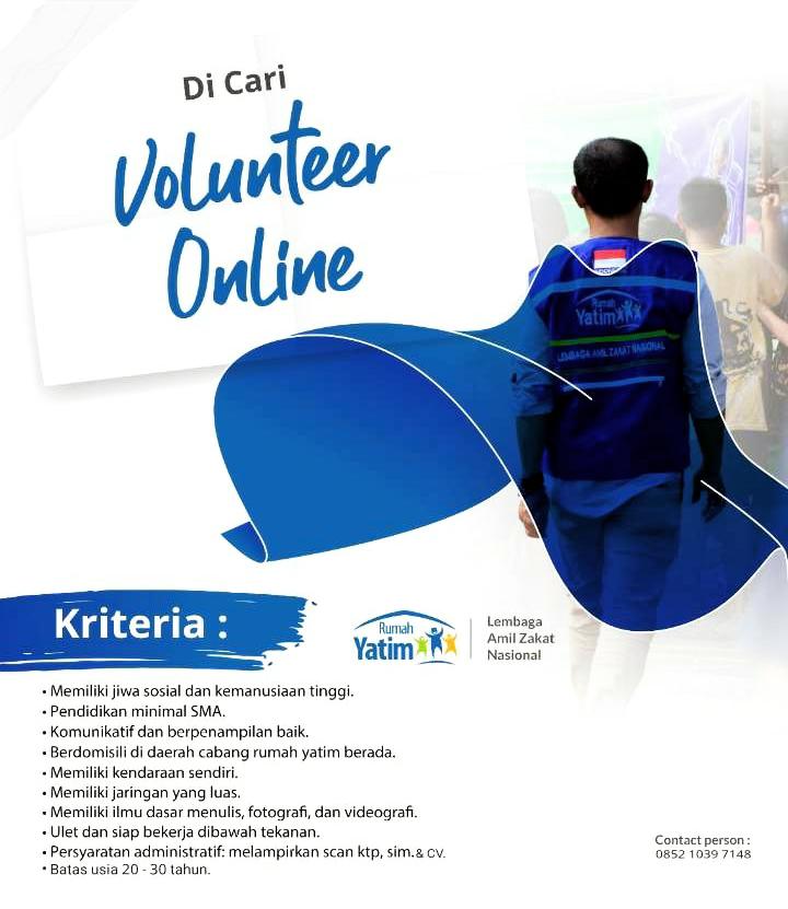 Volunteer Online Rumah Yatim Riau...