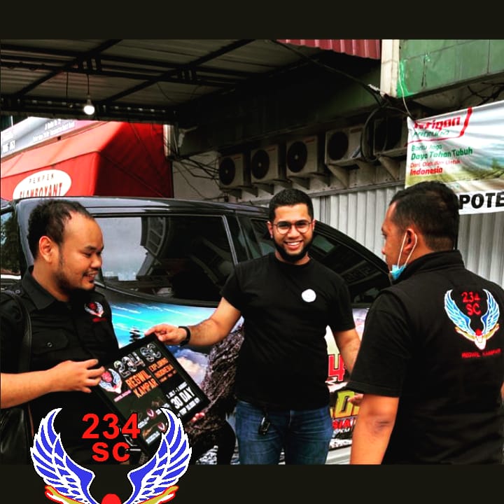 Pengurus 234 SC Kampar Explore Indonesia Disambut Ketua Korwil 234 SC Sumsel