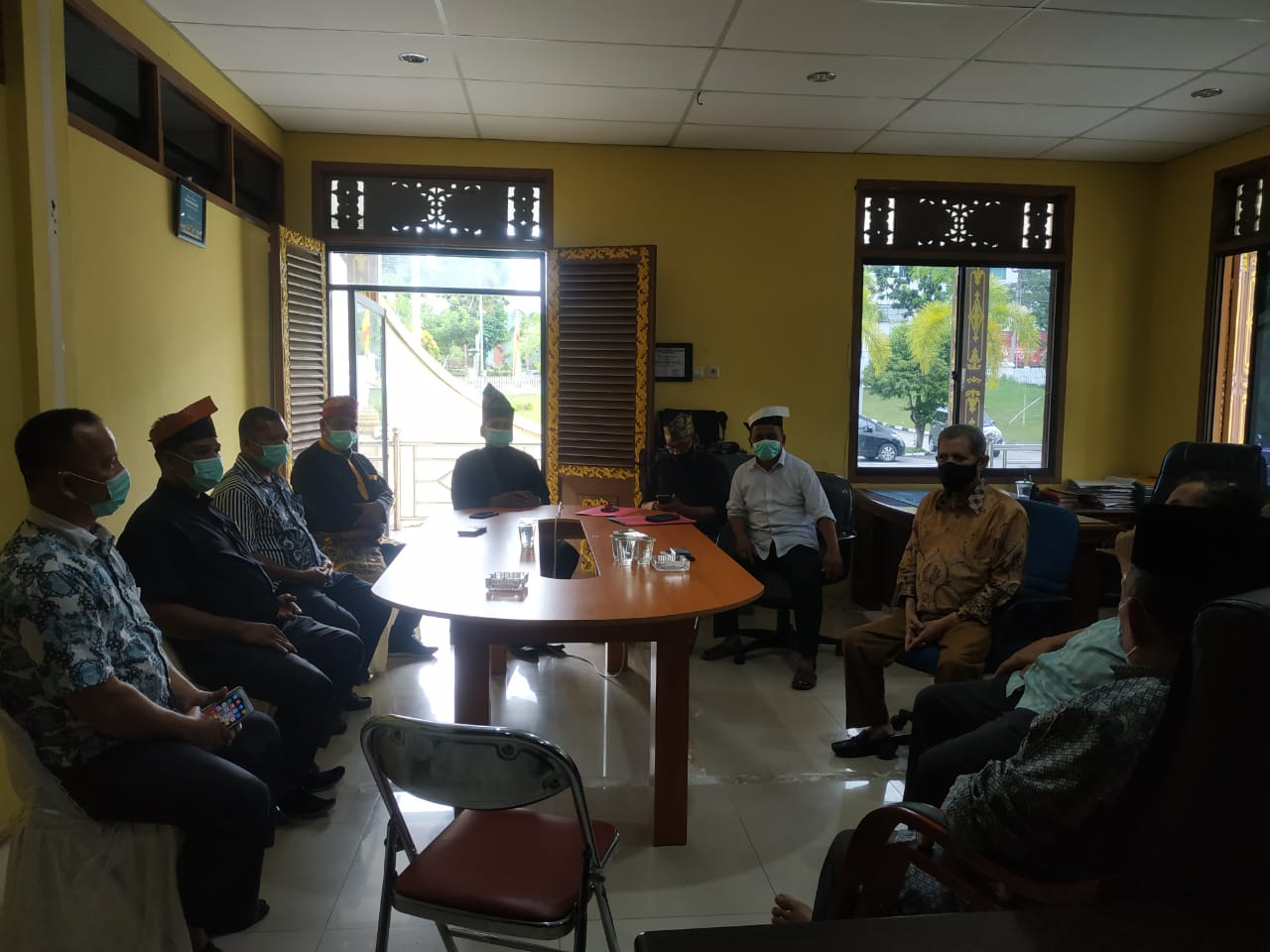 LAMR TERIMA HULUBALANG BENGKALIS DAN ROHUL BAHAS POLEMIK PUNGGAWA, LIMBAH & BUMA