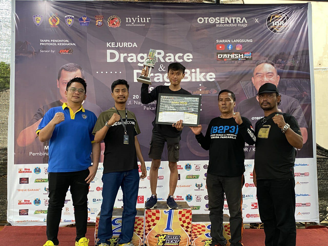 OTOSENTRA & IOR Pecahkan Rekor Peserta Kejurda Drag Race & Drag Bike Terbanyak Nasional
