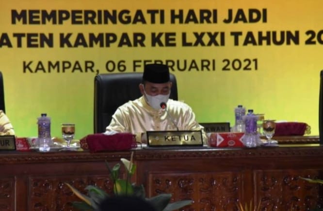 HUT Ke-71, Ketua DPRD Muhammad Faisal Mengajak Seluruh Komponen Masyarakat Bersama-sama Ikut Berkontribusi Membangun Kampar