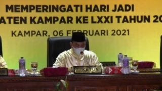 HUT Ke-71, Ketua DPRD Muhammad Faisal Mengajak Seluruh Komponen Masyarakat Bersama-sama Ikut Berkontribusi Membangun Kampar
