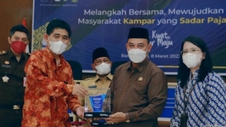 Pekan Panutan dan Apresiasi Wajib Pajak Dihadiri Ketua DPRD Kampar