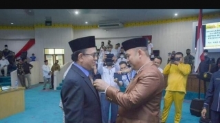 DPRD Kampar, Gelar Rapat Paripurna Pengambilan Sumpah Janji Anggota DPRD Kabupaten Kampar