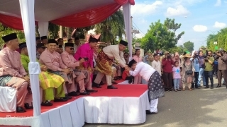 Pawai Budaya atau Karnaval Bagholek Godang Ini Penggambaran Adat Istiadat Serta Budaya yang Berharga di Kabupaten Kampar
