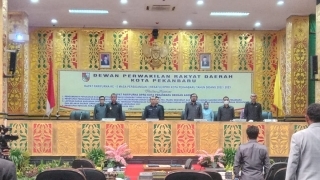 MOU  KUA-PPAS Kota Pekanbaru TA 2022 Ditandatangani, Ketua DPRD M. Sabarudi ST : “ Disahkan Sesuai Jadwal”