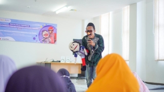 Sambut  Ramadhan Yayasan Yatim Mandiri Sidoarjo menghibur Ratusan Anak Yatim Piatu 