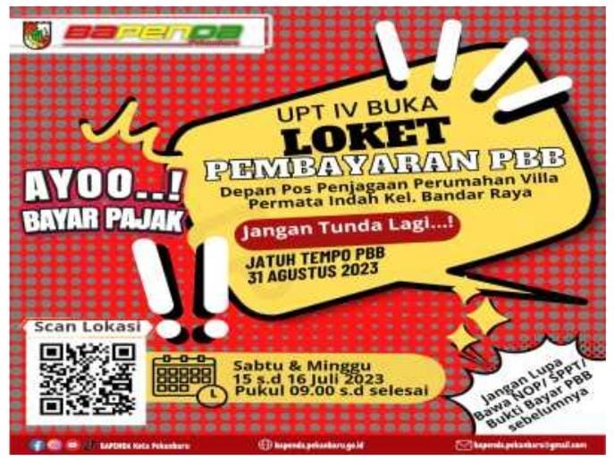 Menuju Jatuh Tempo Pembayaran PBB, Bapenda Masifkan Posko Layanan Pajak Daerah