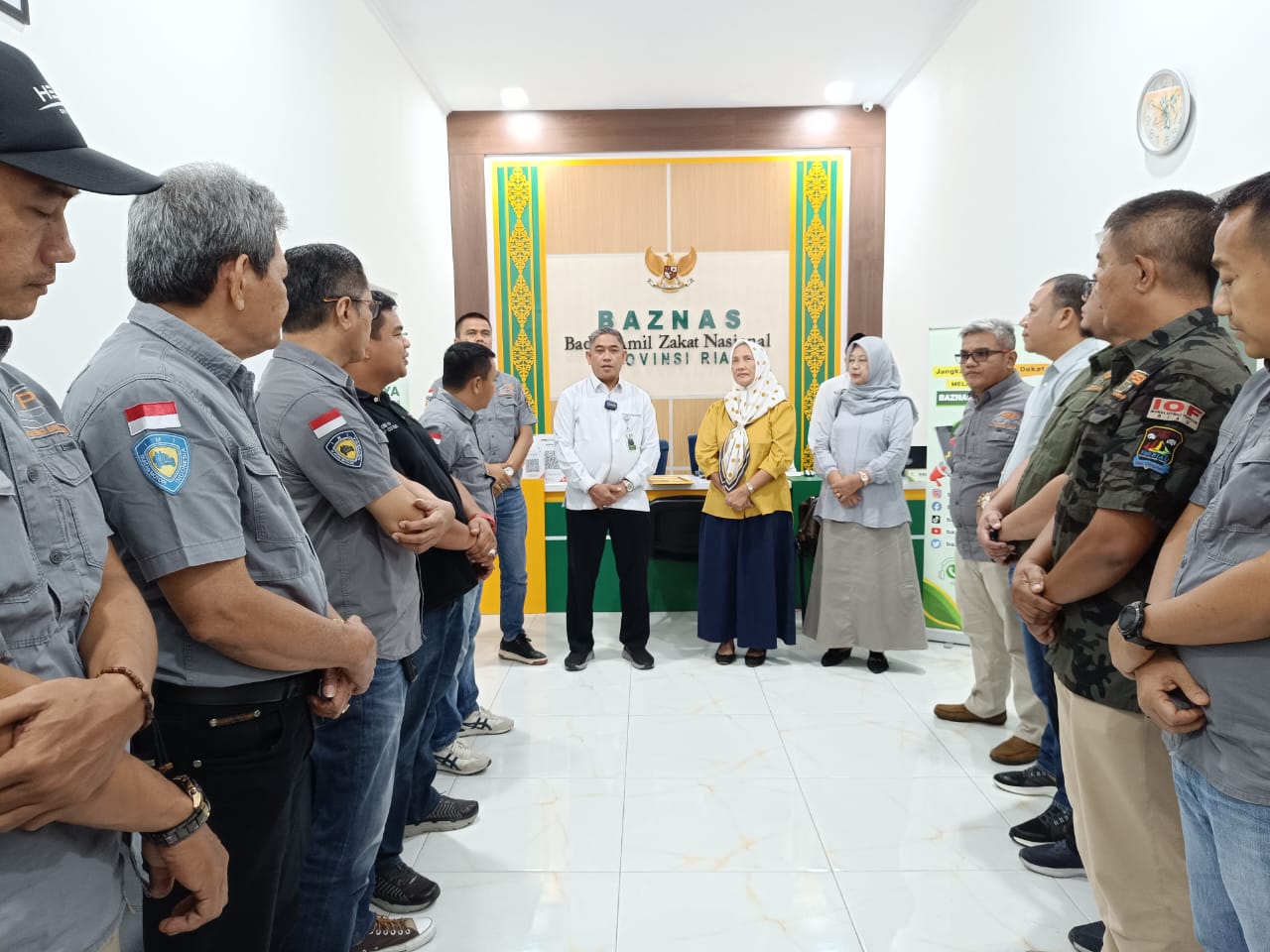 PSF Chpater Riau Serahkan Rp. 110 Juta  Bentuk Kepedulian  Terhadap  Palestina ke Baznas Riau