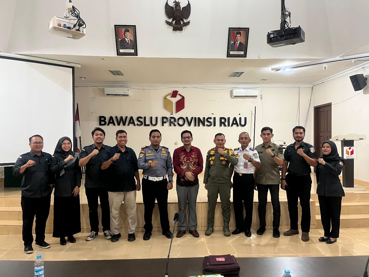 Perkuat Pengawasan, Bawaslu Riau Rapat Koordinasi Terkait Pengawasan Kampanye dan Alat Peraga Kampanye Pemilihan Tahun 2024.